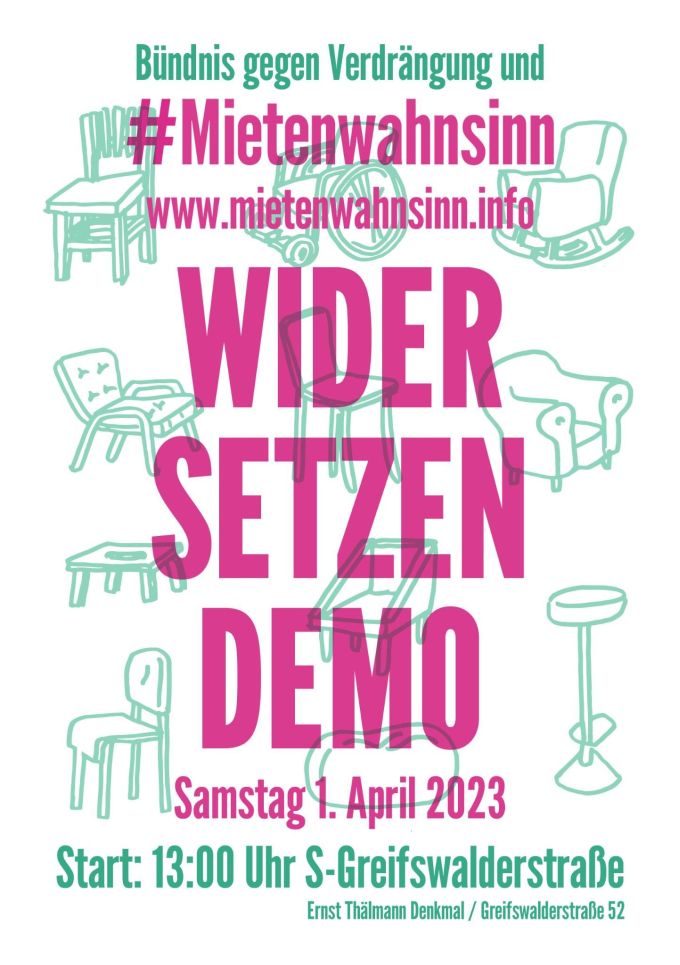 2023 Widersetzen Flyer